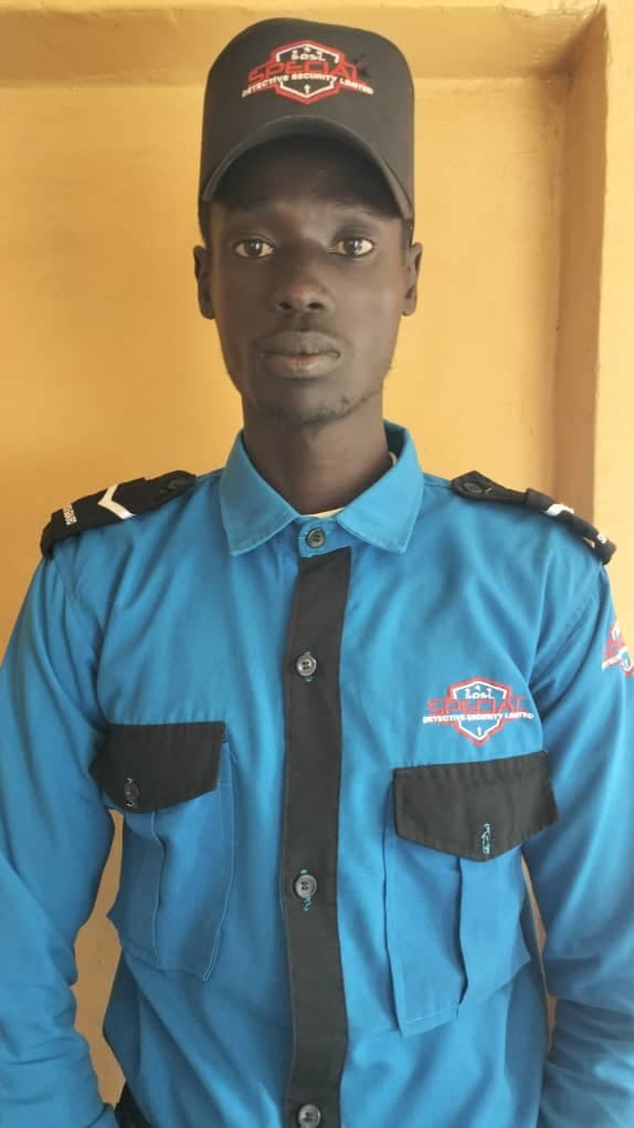 SDSL security guard in uniform